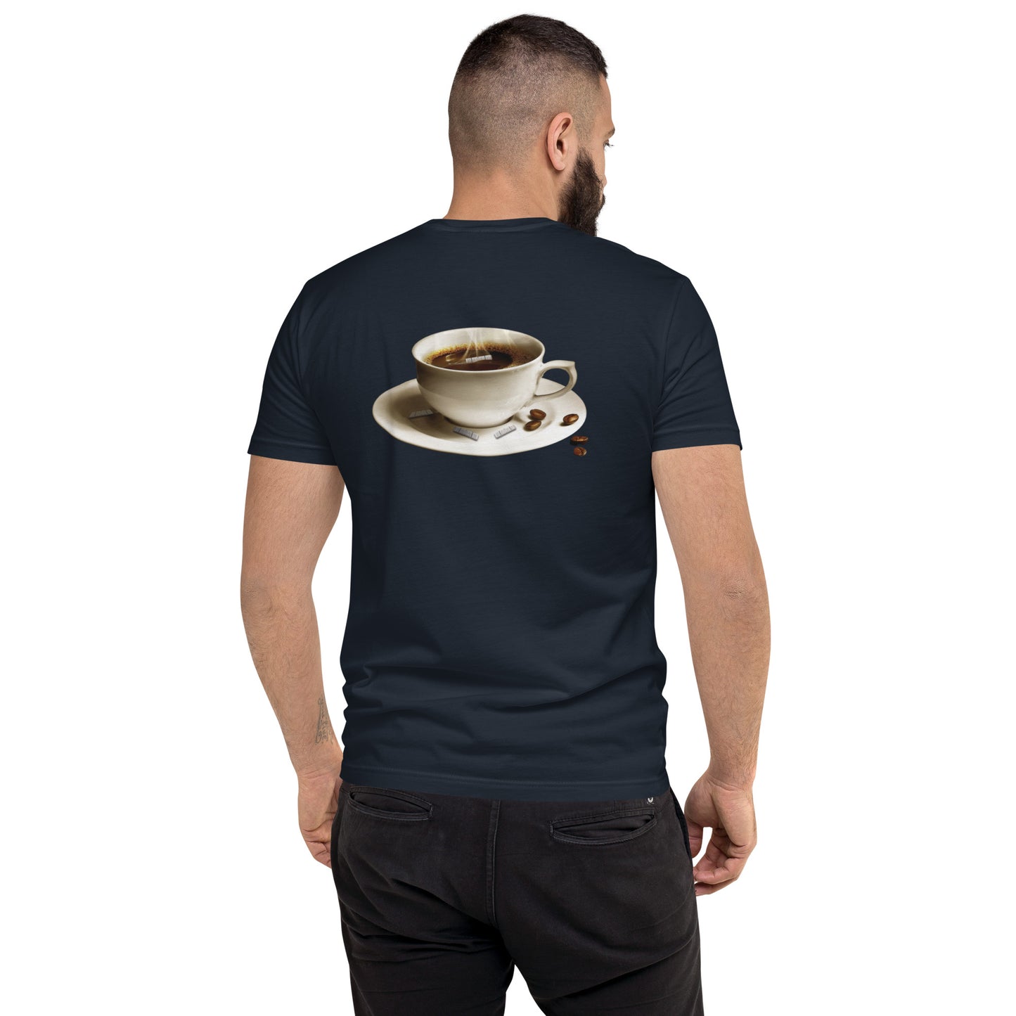 Xanax in My Coffee Merch Release T-Shirt - White Logo