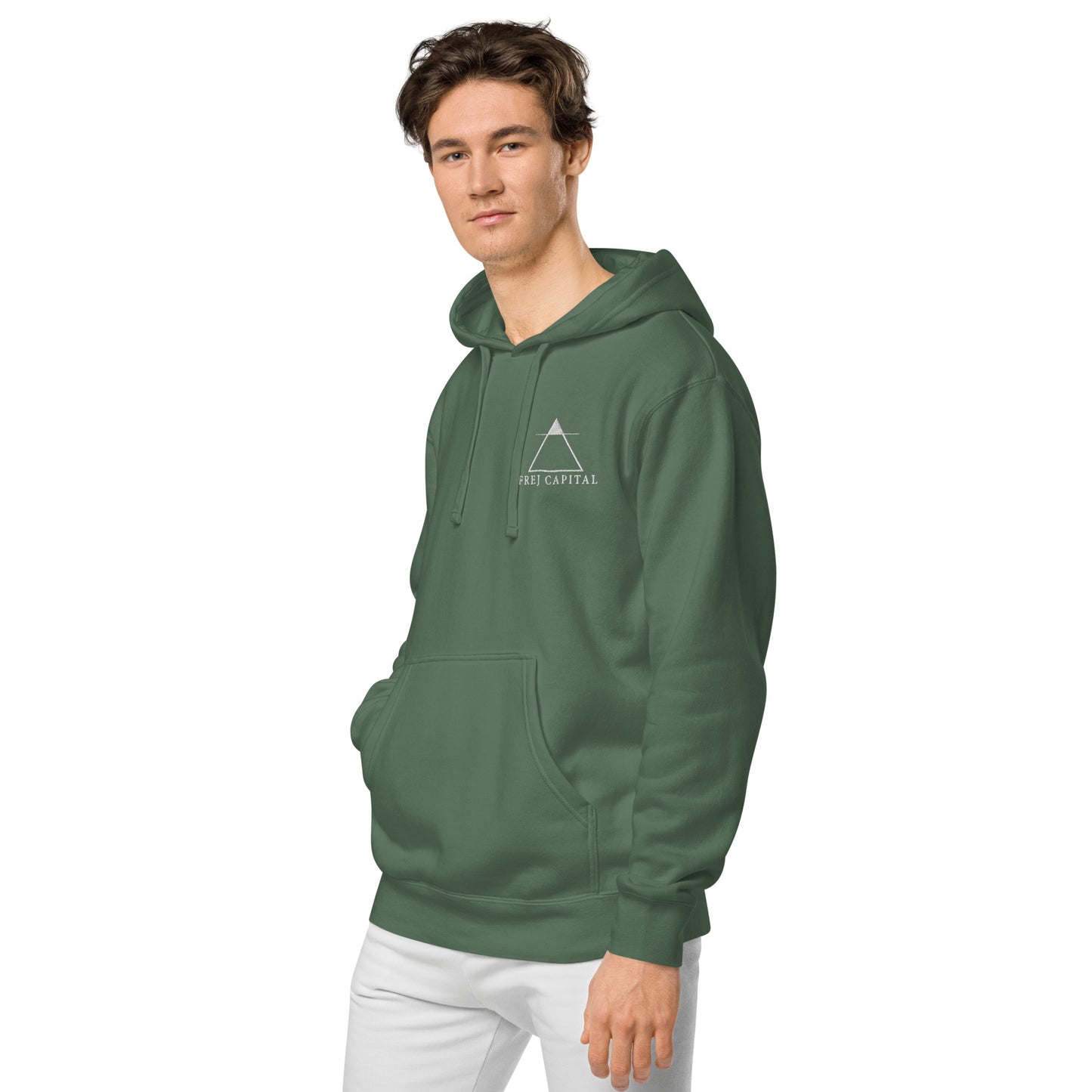 Frej Capital Embroidered Hoodie