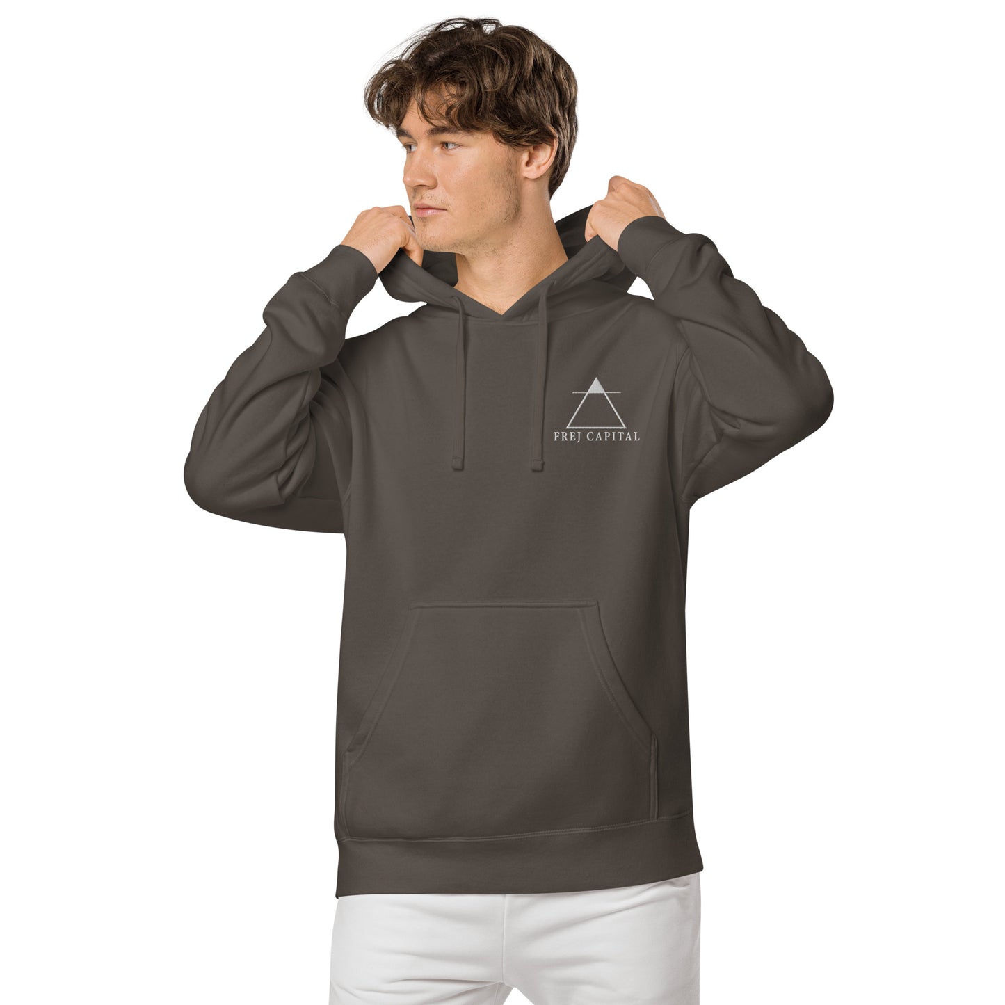 Frej Capital Embroidered Hoodie