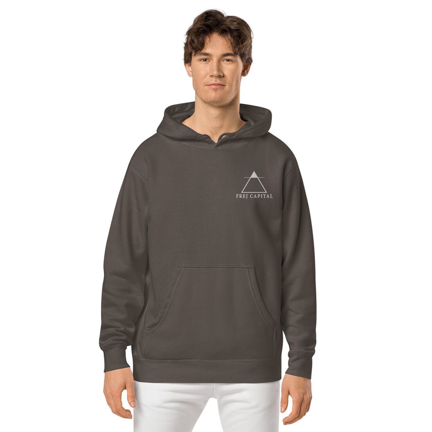 Frej Capital Embroidered Hoodie